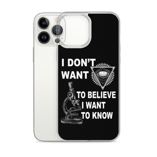 I Want to Know Clear Case for iPhone®