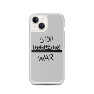 Stop War Clear Case for iPhone®