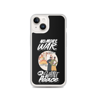 We Want Peace Clear Case for iPhone®