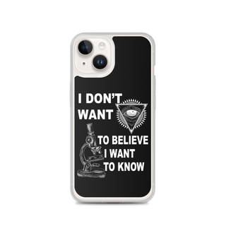 I Want to Know Clear Case for iPhone®