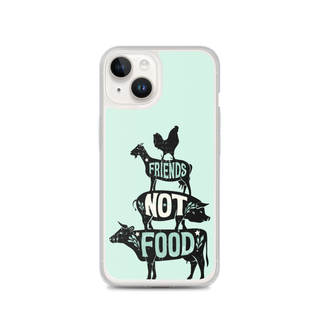 Friends Not Food v2 iPhone Case