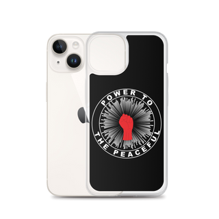 Power To The Peaceful Clear Case for iPhone®