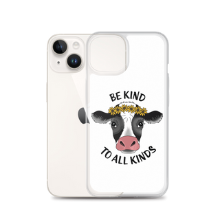 Be Kind To All Kinds Clear Case for iPhone®