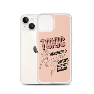 Toxic Masculinity Clear Case for iPhone®