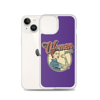 Women Power Clear Case for iPhone®