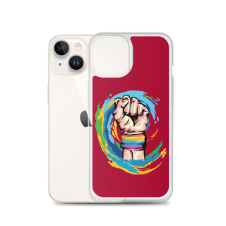 LGBTIQ+ Punch Clear Case for iPhone®