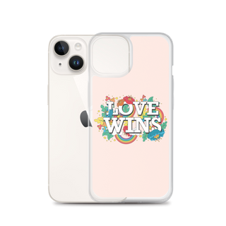 Love Wins Clear Case for iPhone®