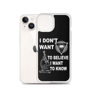 I Want to Know Clear Case for iPhone®