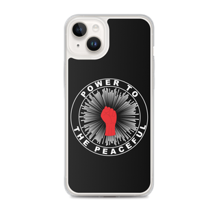 Power To The Peaceful Clear Case for iPhone®