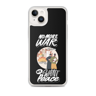 We Want Peace Clear Case for iPhone®