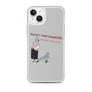 Educate Your Sons Clear Case for iPhone®