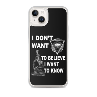 I Want to Know Clear Case for iPhone®