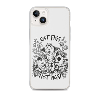 Eat Figs No Pigs iPhone Case