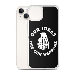 Our Ideas Are Our Weapons Clear Case for iPhone®