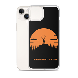 Hunting is Not a Sport v2 Clear Case for iPhone®