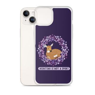 Hunting is Not a Sport Clear Case for iPhone®