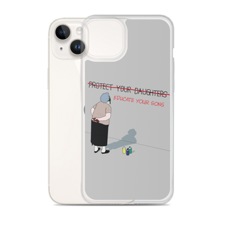 Educate Your Sons Clear Case for iPhone®