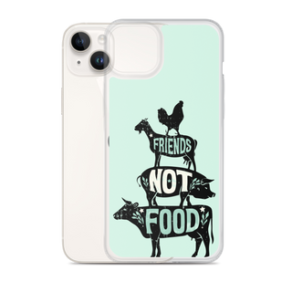 Friends Not Food v2 iPhone Case