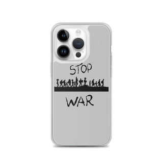 Stop War Clear Case for iPhone®