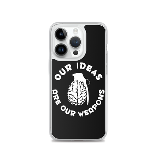 Our Ideas Are Our Weapons Clear Case for iPhone®