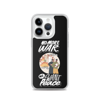 We Want Peace Clear Case for iPhone®