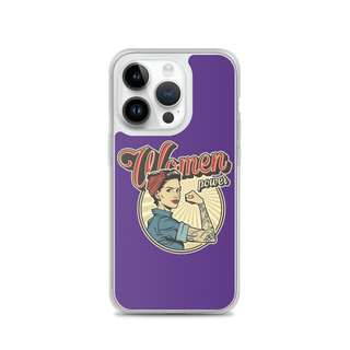 Women Power Clear Case for iPhone®