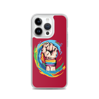 LGBTIQ+ Punch Clear Case for iPhone®