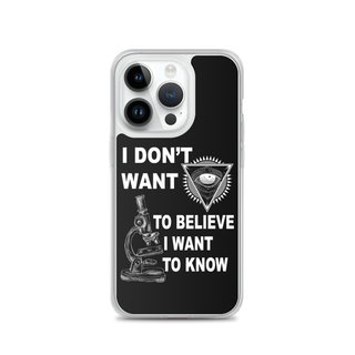 I Want to Know Clear Case for iPhone®