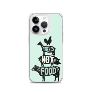 Friends Not Food v2 iPhone Case