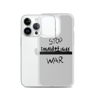 Stop War Clear Case for iPhone®