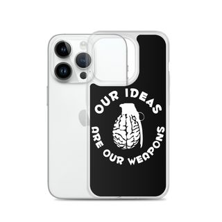 Our Ideas Are Our Weapons Clear Case for iPhone®