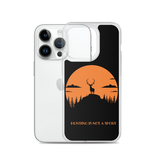 Hunting is Not a Sport v2 Clear Case for iPhone®