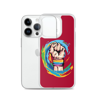 LGBTIQ+ Punch Clear Case for iPhone®