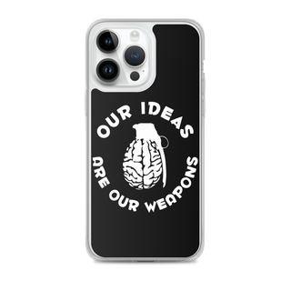 Our Ideas Are Our Weapons Clear Case for iPhone®