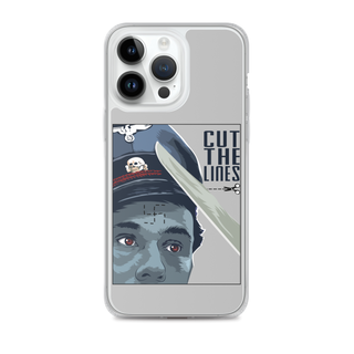 Cut The Lines Clear Case for iPhone®