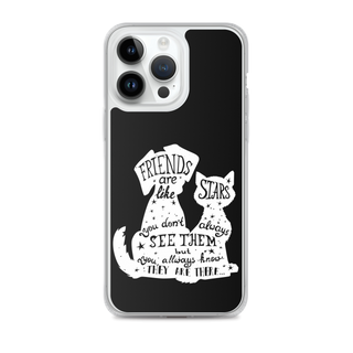 Friends Are Like Stars Clear Case for iPhone®