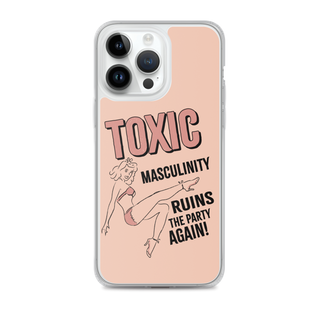 Toxic Masculinity Clear Case for iPhone®