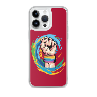 LGBTIQ+ Punch Clear Case for iPhone®