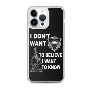 I Want to Know Clear Case for iPhone®