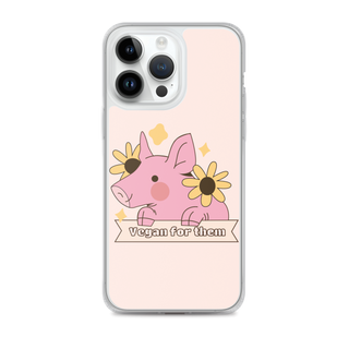 Vegan For Them iPhone Case