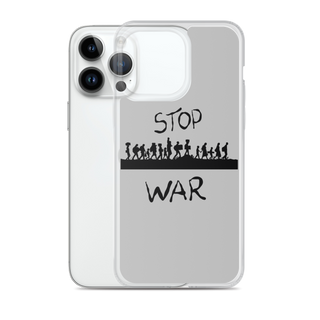 Stop War Clear Case for iPhone®