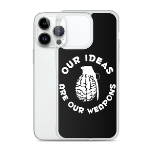 Our Ideas Are Our Weapons Clear Case for iPhone®