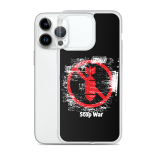 Stop War Clear Case for iPhone®