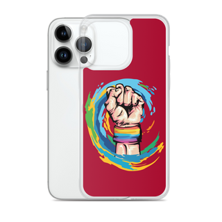 LGBTIQ+ Punch Clear Case for iPhone®