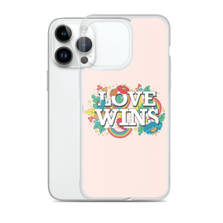 Love Wins Clear Case for iPhone®