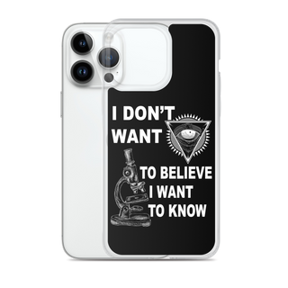 I Want to Know Clear Case for iPhone®