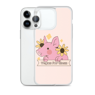 Vegan For Them iPhone Case