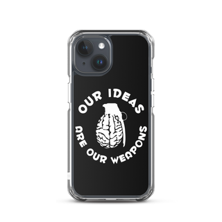 Our Ideas Are Our Weapons Clear Case for iPhone®