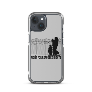 Fight For Refugees Right Clear Case for iPhone®