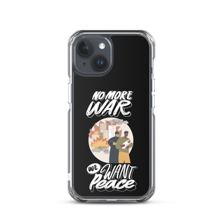 We Want Peace Clear Case for iPhone®